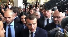 Emmanuel Macron commente les sifflets: 