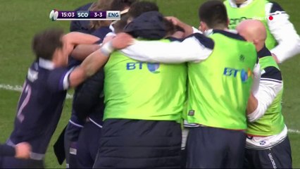 6 Nations : L'Ecosse lance les hostilités avec un essai malin de Huw Jones !