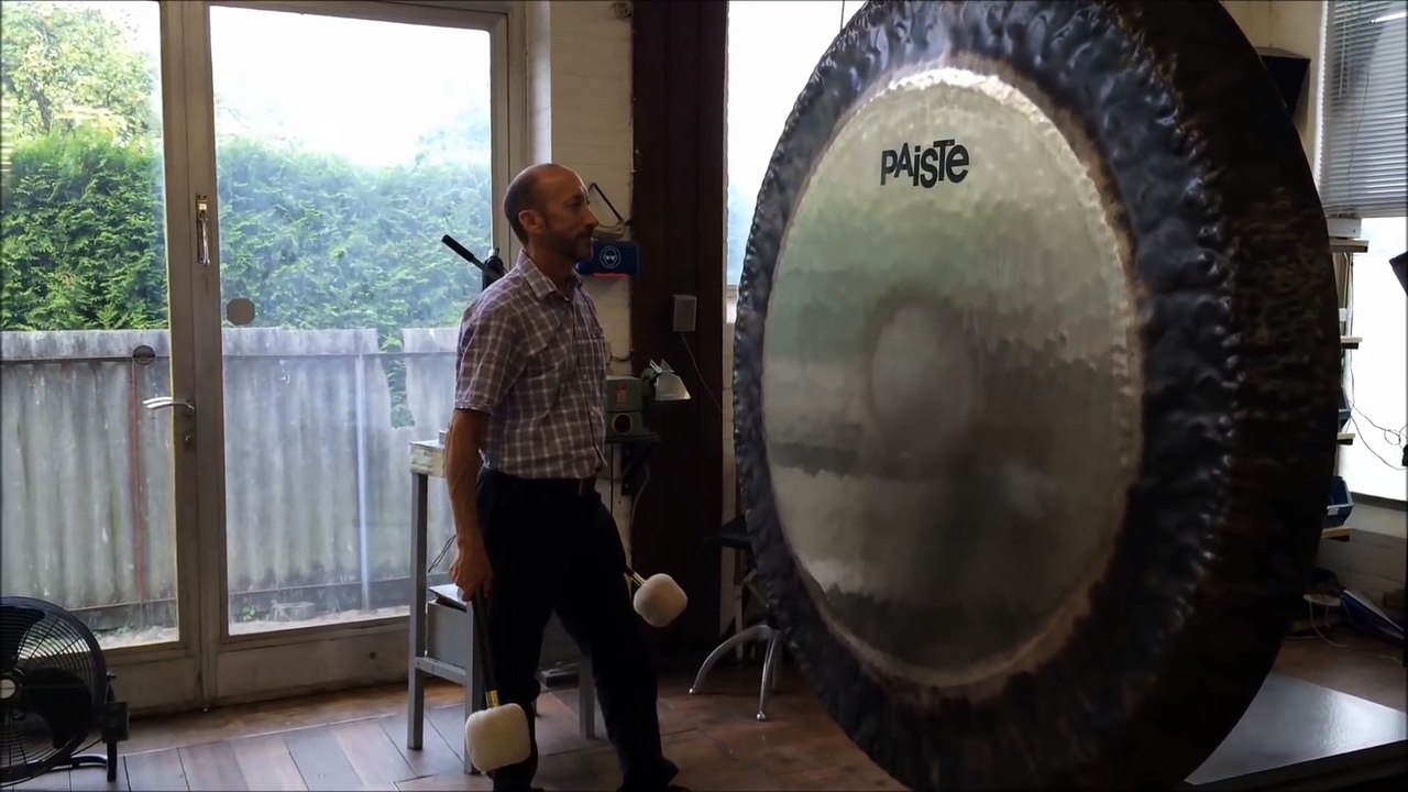 Plus gros gong du monde : 2 mètres de diamètre !