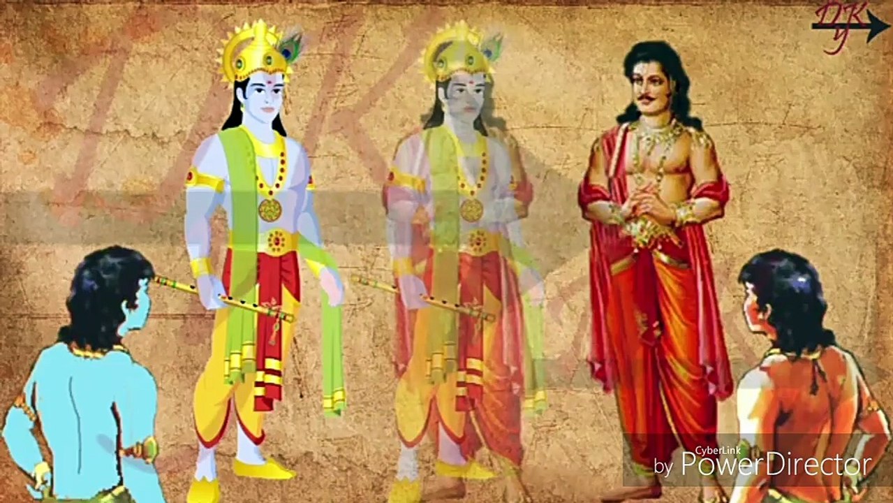 अर्जुन और कृष्णा का युद्ध  war of lord krishna and arjun