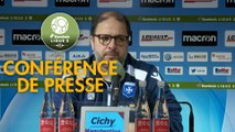 Conférence de presse AJ Auxerre - Valenciennes FC (2-0) : Pablo  CORREA (AJA) - Réginald RAY (VAFC) - 2017/2018