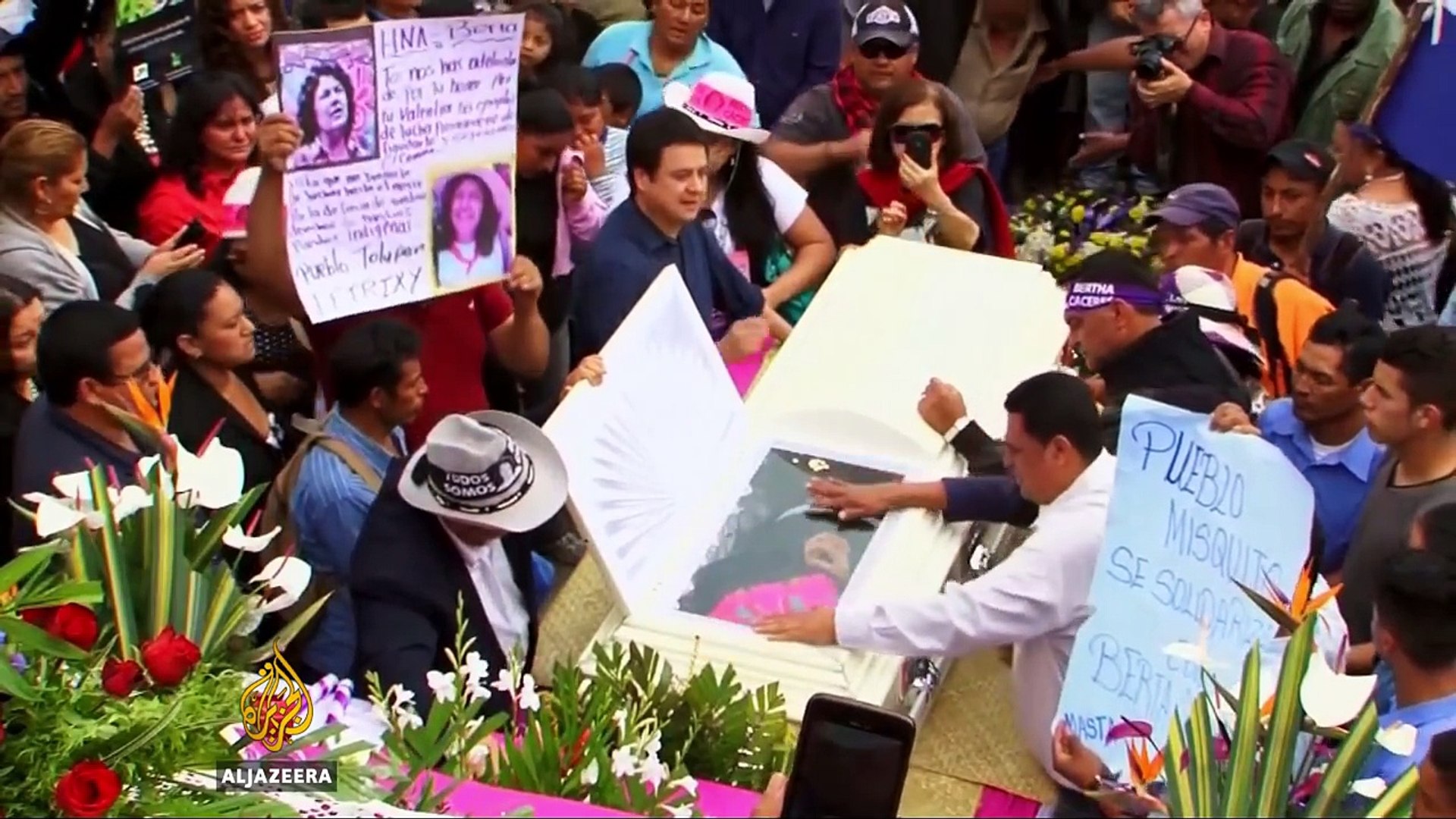 Honduras rally honours murdered indigenous activist