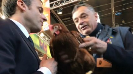 - Macron’un tarım fuarında ilginç anları
