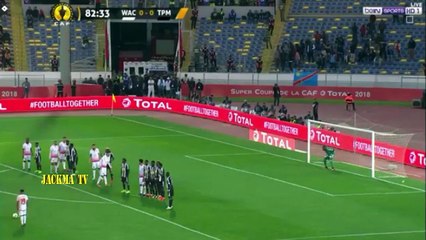 جنون جواد بادة على هدف الوداد العالمي في مرمى مازيمبي