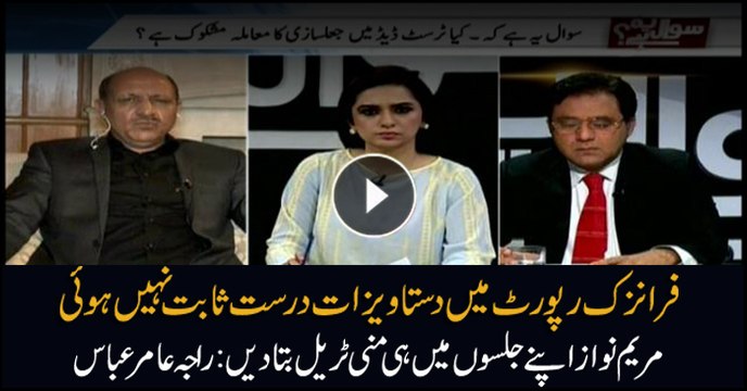 Raja Amir Abbas says Maryam Nawaz should give money trail instead of criticising court