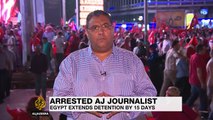 Al Jazeera demands release of its journalist detained in Egypt