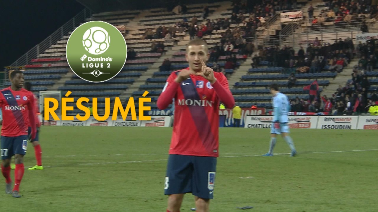 Châteauroux - Gazélec FC Ajaccio (4-1)  - Résumé - (LBC-GFCA) / 2017-18