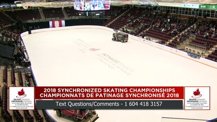 Open Free 1 (Teams 5 - 13) : 2018 Skate Canada Synchronized Skating Championships (6)