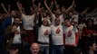 Boxe au Zénith : les supporteurs italiens mettent l’ambiance