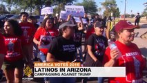US election: Latinos in Arizona campaign against Trump