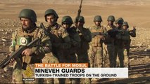 Battle for Mosul: Turkish-trained Nineveh guards on the ground