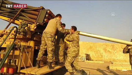 Mehmetçik teröristleri milli roketlerle vuruyor