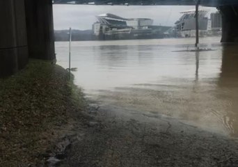 Storms Swamp Cincinnati's Southern Riverbank