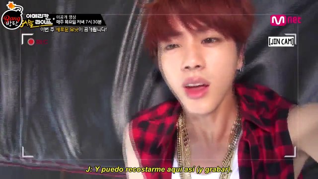 [Sub Español] AHL - Cut Unreleased 7.5 Release of Jin’s Self-Cam!!