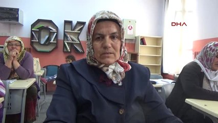 Karaman'da Kadınlar Okuma-yazma Öğrenmenin Mutluluğunu Yaşıyor-2-Hd