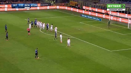 Andrea Ranocchia  Goal HD - Inter	2-0	Benevento 24.02.2018