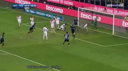 Inter - Benevento 2-0 GOAL Ranocchia 24-02-2018