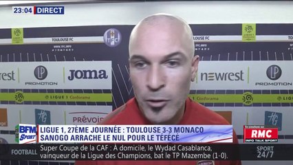 Raggi furieux contre le pénalty toulousain