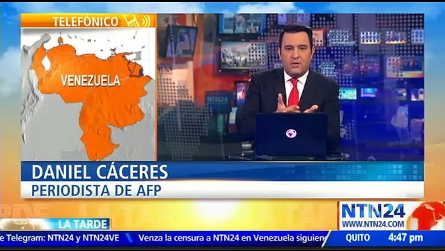Nunca supimos por qué nos detuvieron : Daniel Cáceres, reportero detenido por militares en Venezuela