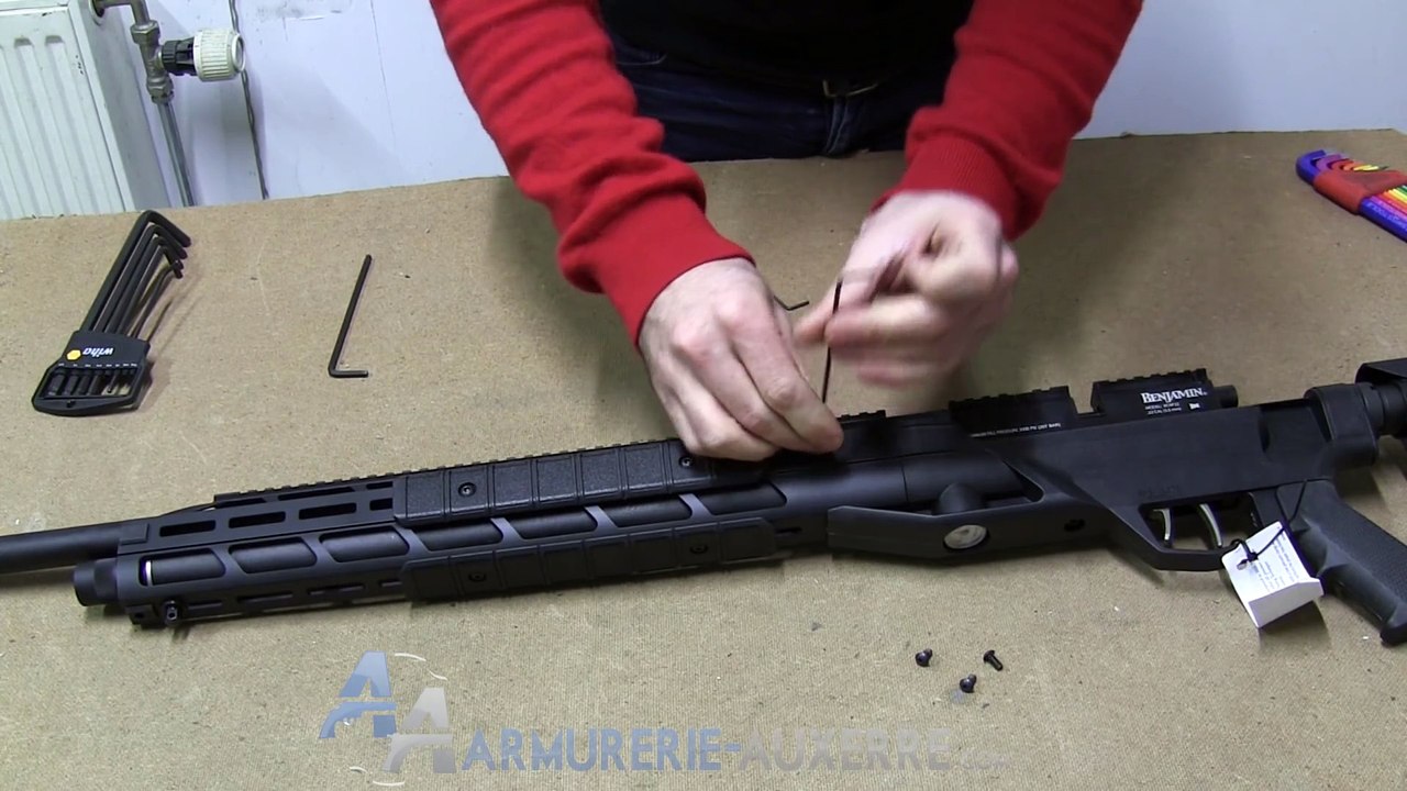 Comment convertir le levier d'armement des carabines Armada ou Marauder en gaucher