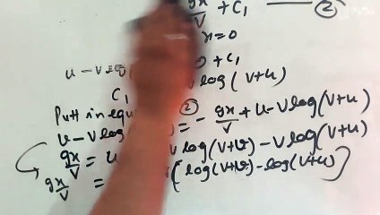 Motion in resisting medium bsc class dynamics  video 3