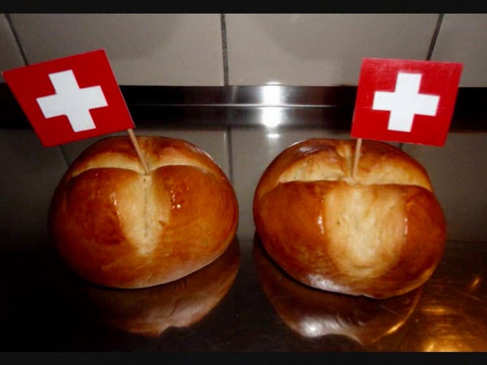 1. August- Weggen, 1 Augustweggen, Anleitung