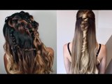 Quick hairstyles for long hair tutorial -- hairstyle videos #7