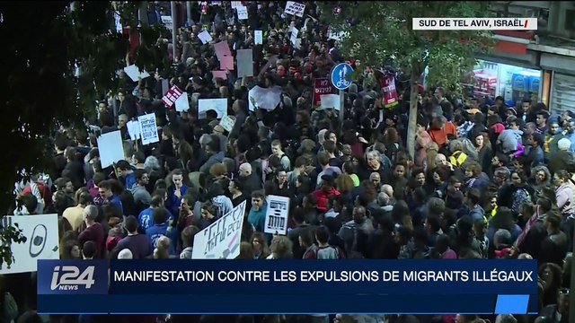 Plus de 20.000 personnes manifestent dans le sud de Tel-Aviv contre la loi des clandestins