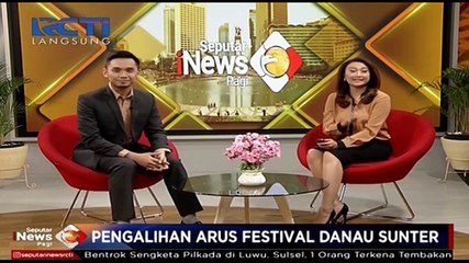 Pemkot Jakut Lakukan Rekayasa Lalu Lintas Pengalihan Jalur Saat Festival Danau Sunter 2018