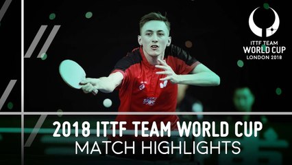 2018 Team World Cup Highlights I Liam Pitchford vs Eric Jouti (1/4)