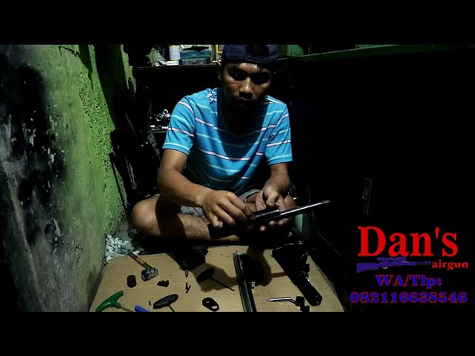 cara bongkar senapan angin PCP marauder pasopati (dan's Airgun) assembly Air rifle