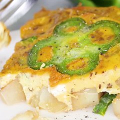 Bell Pepper and Potato Fritatta