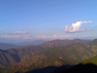 NAINITAL - Mighty Himalayan Range From View Point Nainital