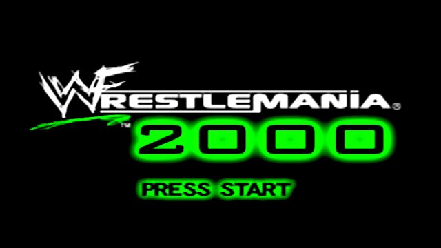 1999 - Nintendo 64 - WWF Wrestlemania 2000 - P1