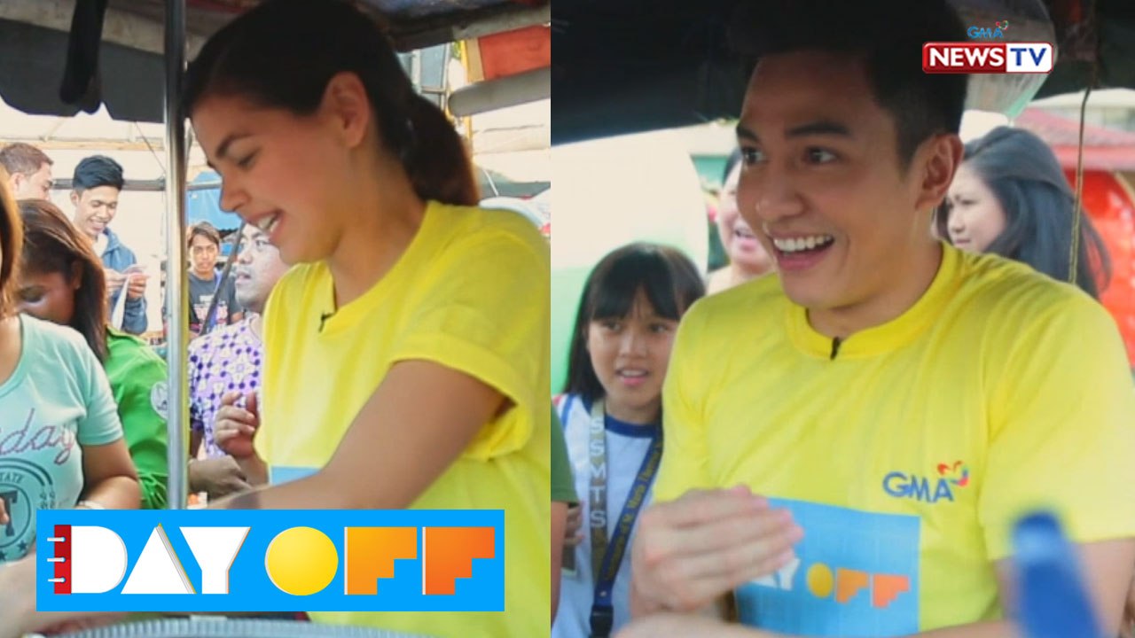 Day Off: Jak Roberto at Janine Gutierrez, sasabak sa pagbebenta ng mami!