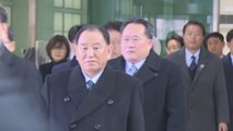 Llega a Corea del Sur la delegación norcoreana que asistirá al cierre de JJOO