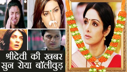 Sridevi की खबर सुन रो पड़ा पड़ा Bollywood, देखिये क्या कहा | Boldsky