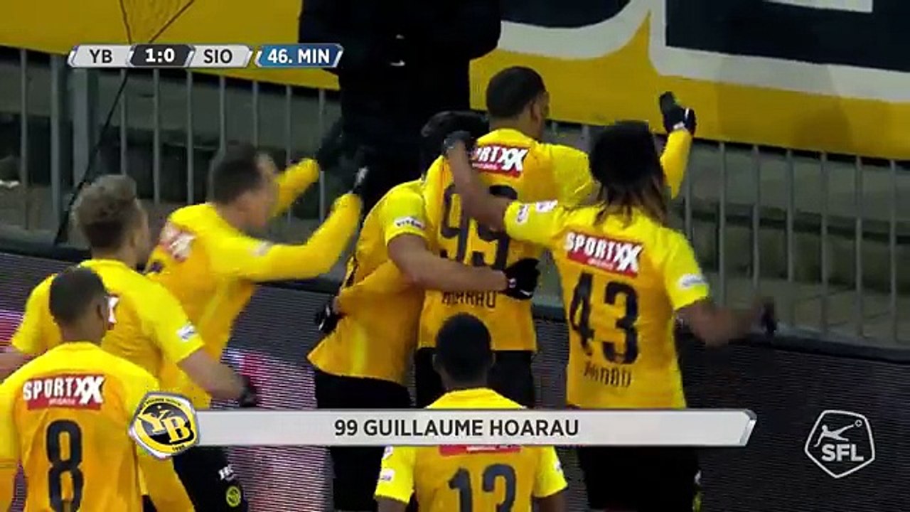 Young Boys 1:0 Sion (Switzerland. Super League. 24 February 2018)