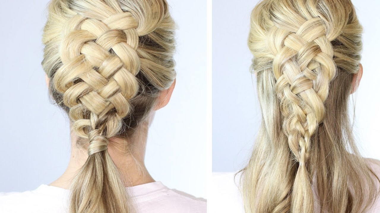 How-To: Editorial 5 Strand Braid hair tutorial