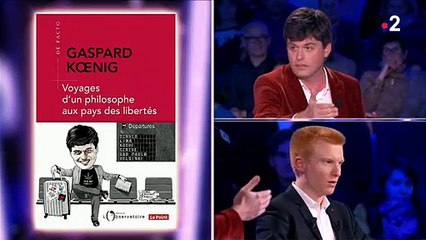 Ambiance électrique entre Adrien Quatennens et Gaspard Koenig hier soir dans "On n'est pas couche" - Regardez