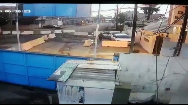 İntihar saldırısı girişimi güvenlik kamerasında - KERKÜK