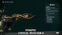 Warframe Synapse Red Critical Riven Build - Shockingly Good