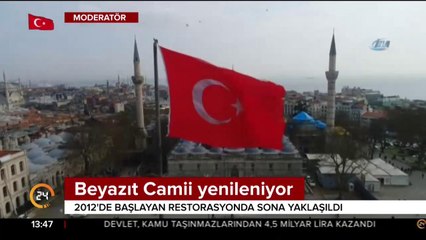 Beyazıt Camii yenileniyor
