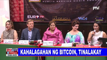 Kahalagahan ng bitcoin, tinalakay
