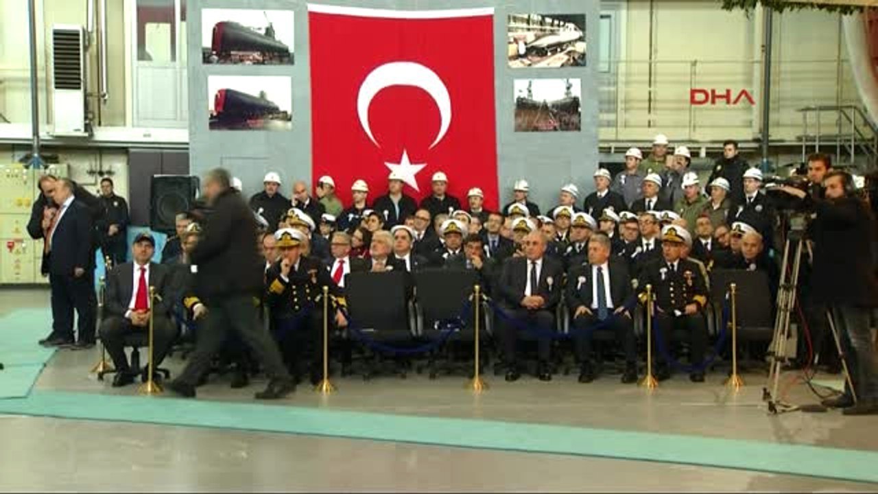 Kocaeli-Başbakan Binali Yıldırım Yeni Tip Denizaltı Projesi 3. Gemi Murat Reis'in İlk Kaynak...