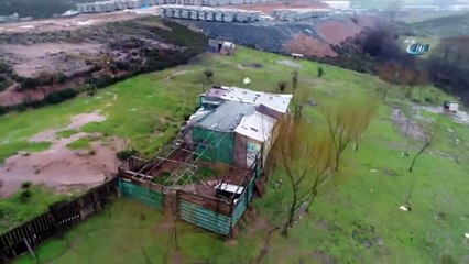 İstanbul'da Dehşet Çiftliği Havadan Görüntülendi