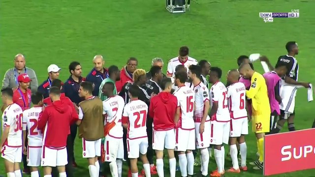 اهداف مباراة الوداد الرياضي ومازيمبي 1-0 +لحظة التتويج بكأس السوبر الأفريقى