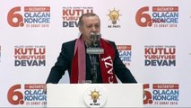 Gaziantep-Cumhurbaşkanı Erdoğan AK Parti İl Kongresi'nde Konuştu