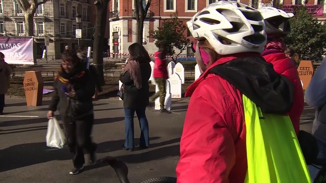 Concentración en Madrid en favor de la acogida de refugiados