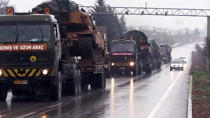 Suriye sınırına askeri sevkiyat - KİLİS